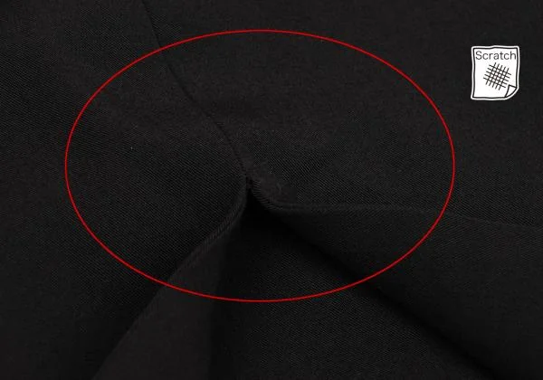 ヨウジヤマモト ファムYohji Yamamoto FEMME レーヨンギャバストラップデザインスカート 黒1 K-156125_010