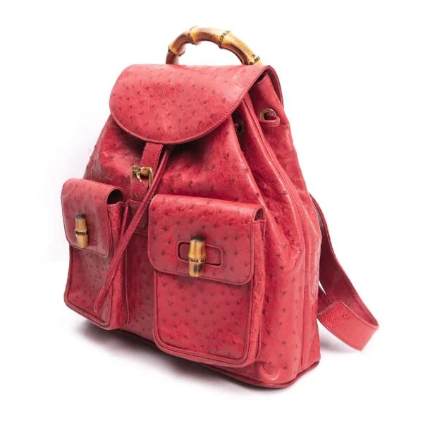 GUCCI】グッチ バンブーハンドル オールドグッチ バックパック