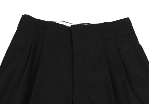 COMME des GARCONS Wool Gaba tuck Wide Pants K-156206_002