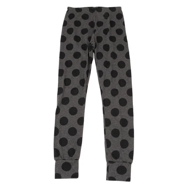 JUNYA WATANABE COMME des GARCONS Dot Leggings Pants Grey,Black S-M K-156216_001