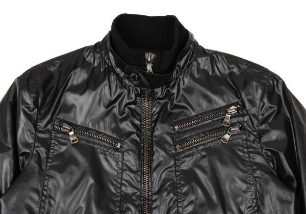 ディーアンドジーD&G ポリジップポケットデザインブルゾン 黒46 K-156294_002