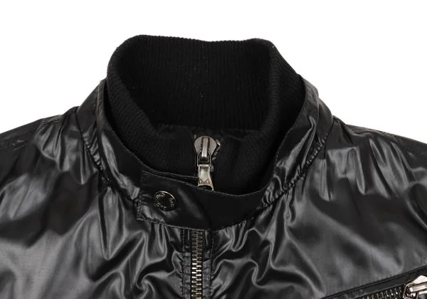 ディーアンドジーD&G ポリジップポケットデザインブルゾン 黒46 K-156294_003
