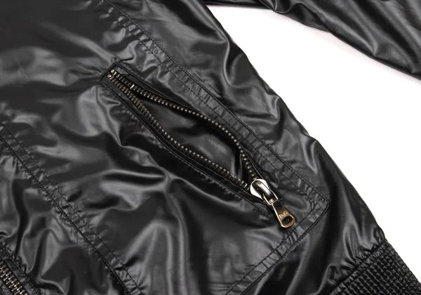 ディーアンドジーD&G ポリジップポケットデザインブルゾン 黒46 K-156294_011