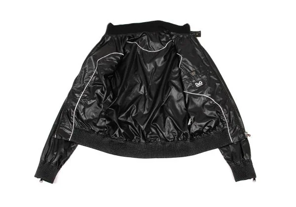 ディーアンドジーD&G ポリジップポケットデザインブルゾン 黒46 K-156294_012