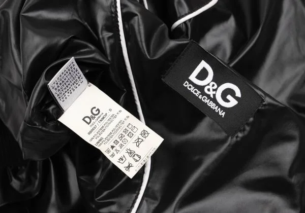 ディーアンドジーD&G ポリジップポケットデザインブルゾン 黒46 K-156294_017