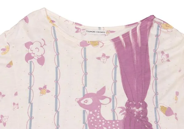 TSUMORI CHISATO Bambi Printed Sleeveless Top K-156300_003