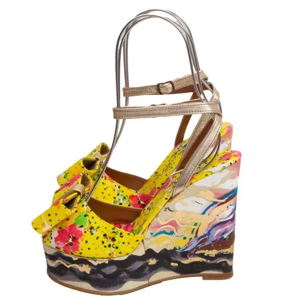 ツモリチサトTSUMORI CHISATO×gamio espadrilles ファンタジー