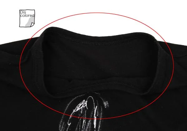 Yohji Yamamoto FEMME Drawing Printed T Shirt K-156333_004