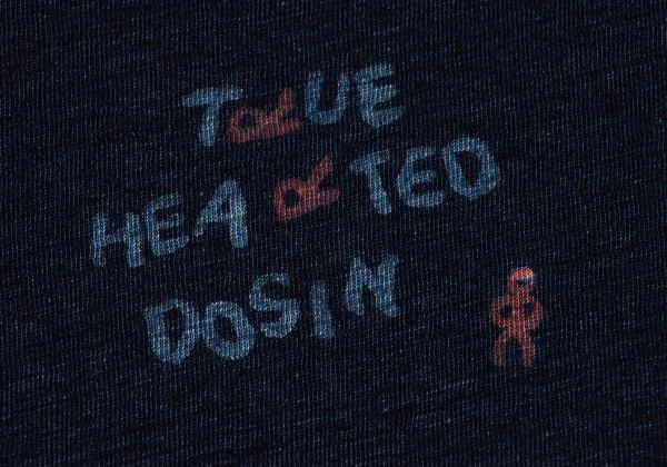 45rpm 45R Indigo Dyed Printed T-shirt K-156375_004