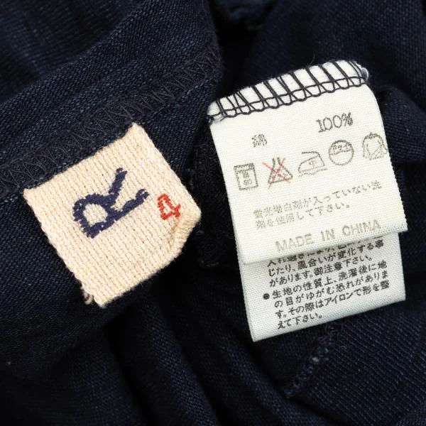 45rpm 45R Indigo Dyed Printed T-shirt K-156375_010