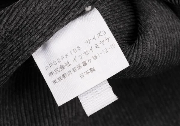 PLEATS PLEASE Printed Mist Pleats Turtle Neck T Shirt K-156472_011