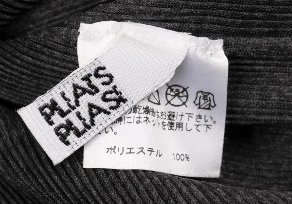 PLEATS PLEASE Printed Mist Pleats Turtle Neck T Shirt K-156472_012