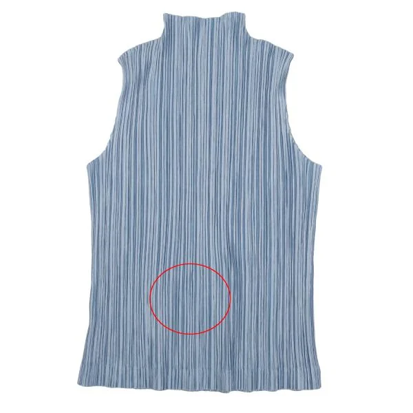 プリーツプリーズPLEATS PLEASE プリーツハイネックノースリーブ