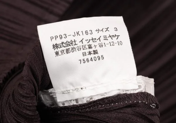プリーツプリーズPLEATS PLEASE プリーツハイネックカットソー ボルドー3 K-156518_011
