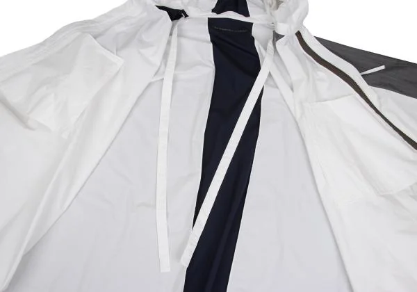 my beautiful landlet Switching Design Square Silhouette Hooded Poncho K-156547_015