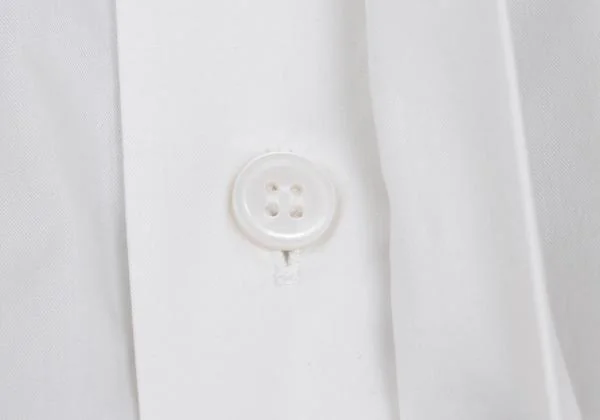 ISSEY MIYAKE Cotton Nylon Stretch Band Collar Shirt K-156558_012
