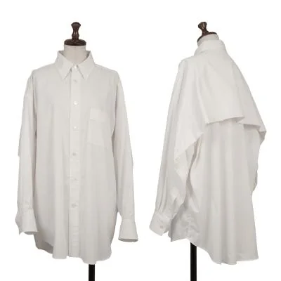 ISSEY MIYAKE Cotton Blended Stretch Shirt