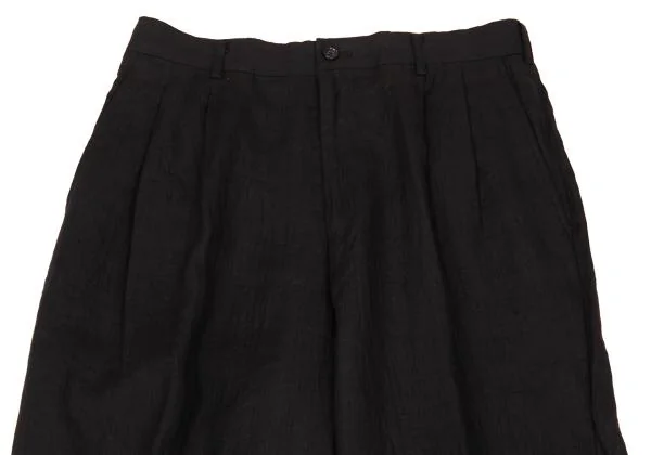 COMME des GARCONS HOMME Linen Tuck Pants K-156574_002