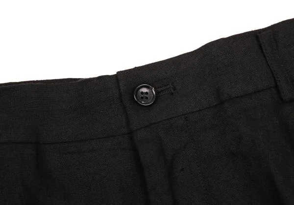 COMME des GARCONS HOMME Linen Tuck Pants K-156574_003