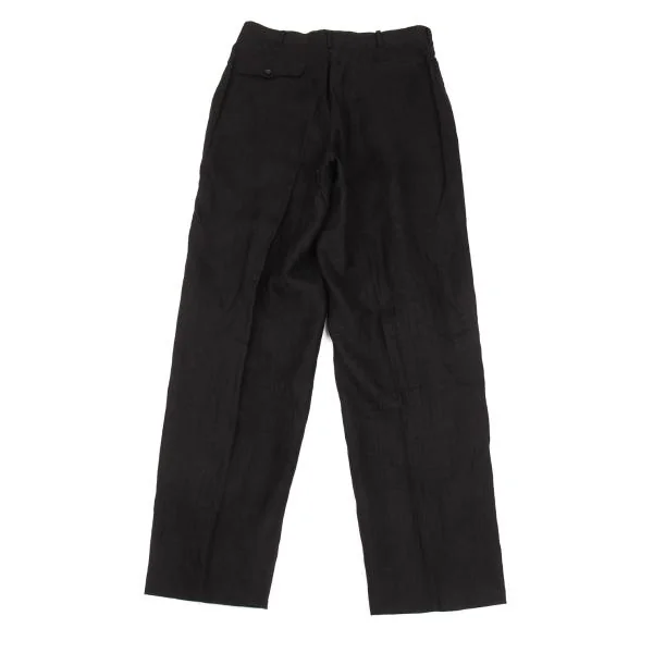 COMME des GARCONS HOMME Linen Tuck Pants K-156574_008