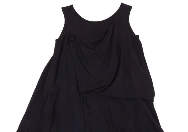 Y's / ワイズヨウジヤマモト | SLEEVELESS DRESS ストライプ切替