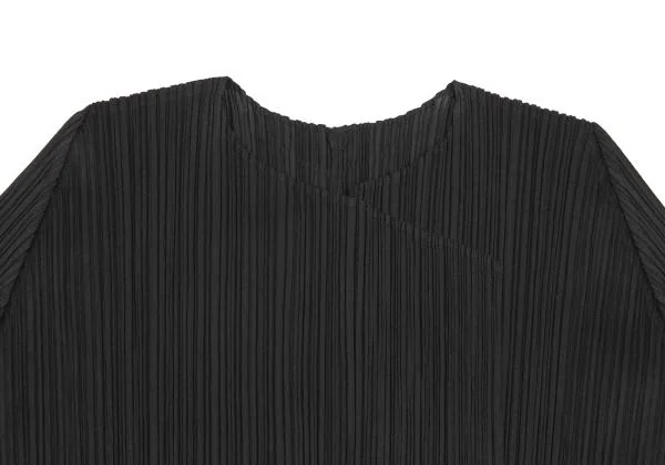 PLEATS PLEASE Buttonless Cardigan K-156630_003