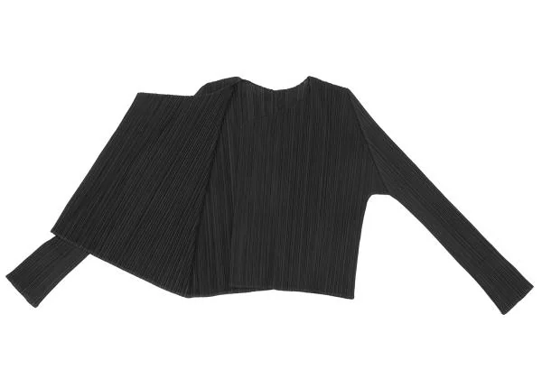 PLEATS PLEASE Buttonless Cardigan K-156630_008
