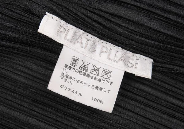 PLEATS PLEASE Buttonless Cardigan K-156630_014