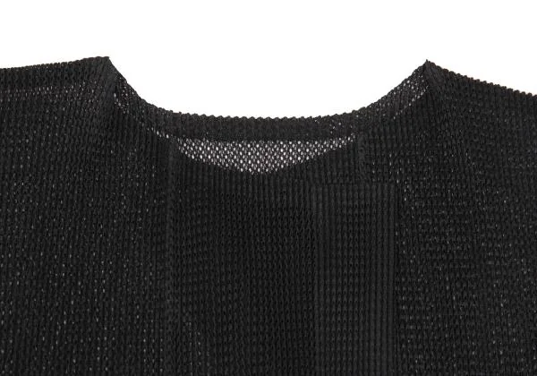 PLEATS PLEASE Mesh Long Cardigan K-156652_004