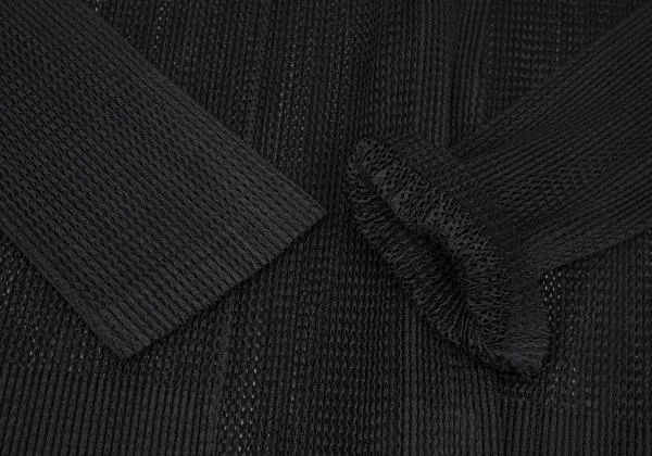 PLEATS PLEASE Mesh Long Cardigan K-156652_007
