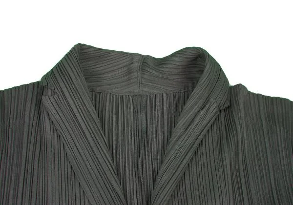 プリーツプリーズPLEATS PLEASE プリーツジャケット アッシュグリーン3 K-156667_004