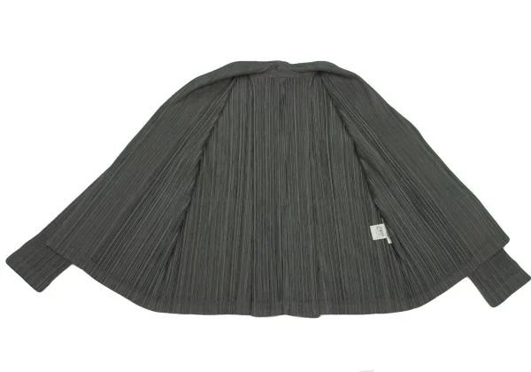 プリーツプリーズPLEATS PLEASE プリーツジャケット アッシュグリーン3 K-156667_010