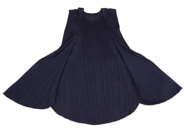 ファッションシーンで話題のこれから流行るブランド12選 プリーツプリーズPLEATS プリーツノースリーブラウンド PLEASE ワンピース