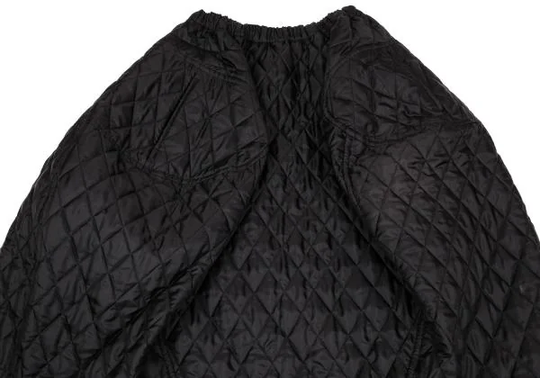 コムデギャルソンCOMME des GARCONS ポリキルティングボリュームスカート 黒S K-156701_003
