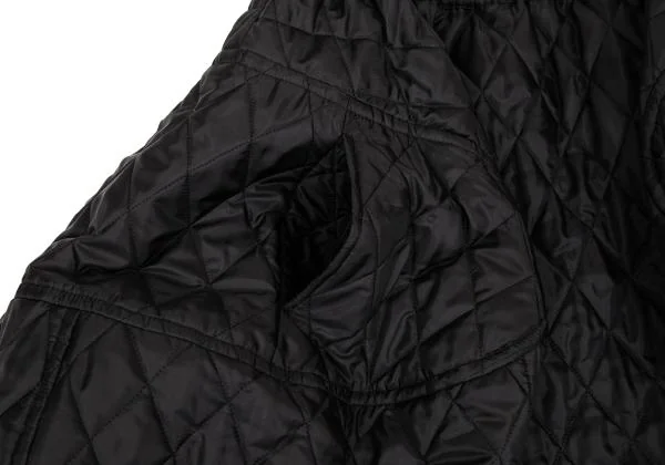 コムデギャルソンCOMME des GARCONS ポリキルティングボリュームスカート 黒S K-156701_005