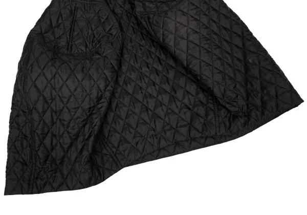 コムデギャルソンCOMME des GARCONS ポリキルティングボリュームスカート 黒S K-156701_007