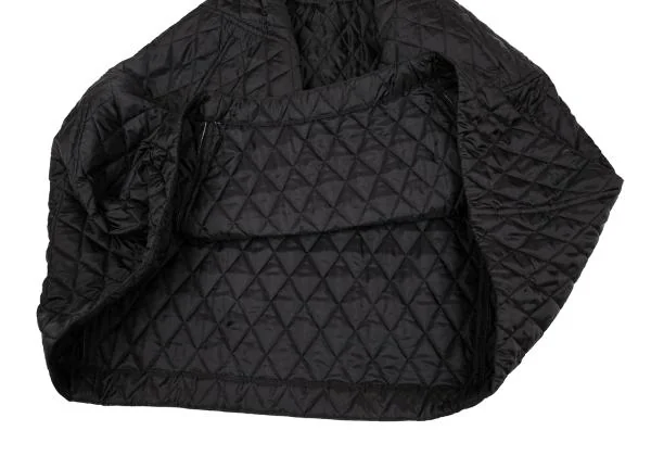 コムデギャルソンCOMME des GARCONS ポリキルティングボリュームスカート 黒S K-156701_008