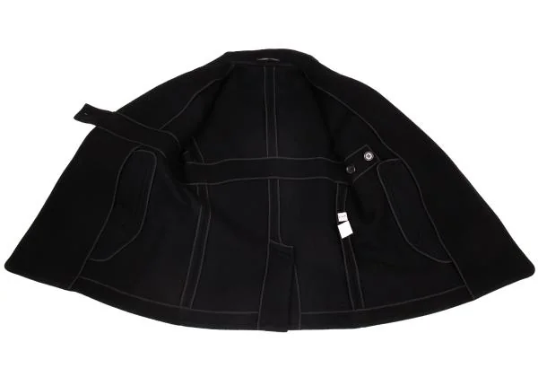 Yohji Yamamoto FEMME Wool Short Sleeves Coat K-156723_015