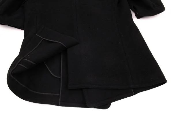 Yohji Yamamoto FEMME Wool Short Sleeves Coat K-156723_017