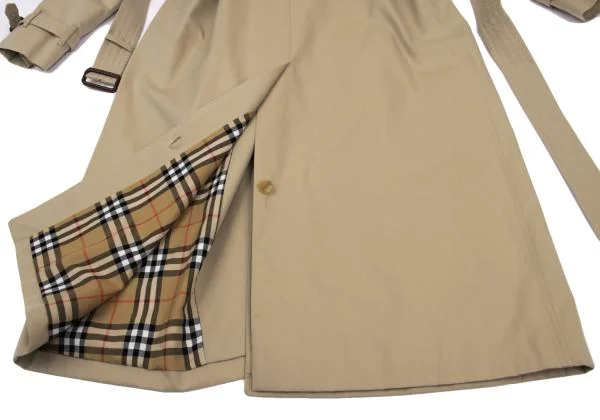 BURBERRY LONDON THE WATERLOO Checker Lining Trench Coat K-156726_019