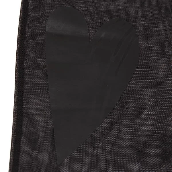 COMME des GARCONS Mesh Heart Printed T Shirt K-156737_009