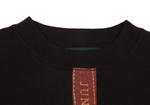 JUNIOR GAULTIER Ribbon Logo Printed T Shirt K-156739_004