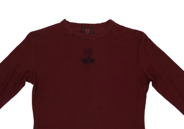 Jean Paul GAULTIER CLASSIQUE Flocked One-point Logo T Shirt K-156744_003