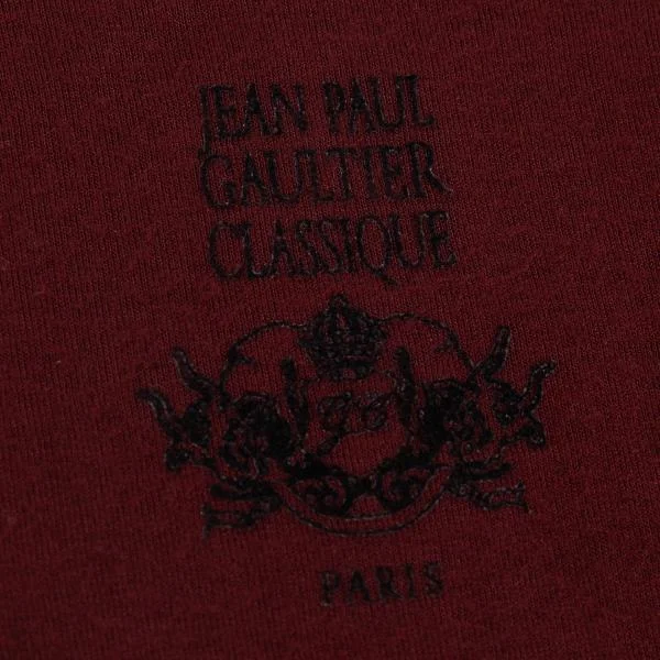Jean Paul GAULTIER CLASSIQUE Flocked One-point Logo T Shirt K-156744_007
