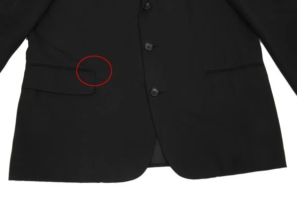 COMME des GARCONS HOMME Wool Gaba Tailored Jacket K-156763_010