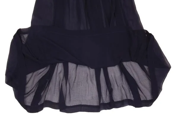 robe de chambre COMME des GARCONS Velour Switching Chiffon Skirt K-156766_007