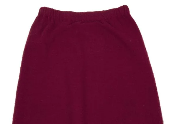robe de chambre COMME des GARCONS Dyed Wool Frill Design Knit Skirt K-156767_003