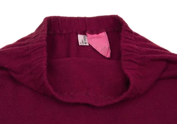 robe de chambre COMME des GARCONS Dyed Wool Frill Design Knit Skirt K-156767_004