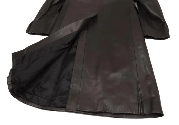アーペーセーA.P.C. レザーチェスターコート 焦げ茶S K-156778_017