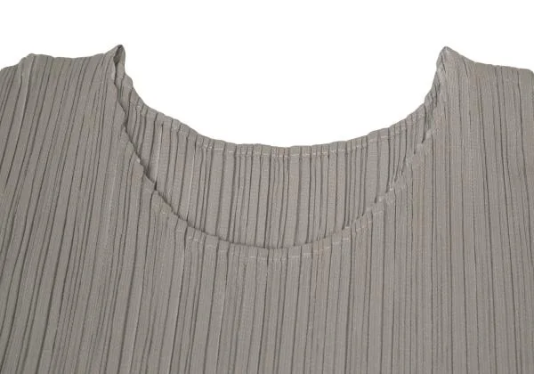 PLEATS PLEASE Bi-colour Sleeveless Dress K-156795_004